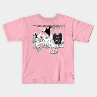 Paranormal Patio Podcast Party Kids T-Shirt